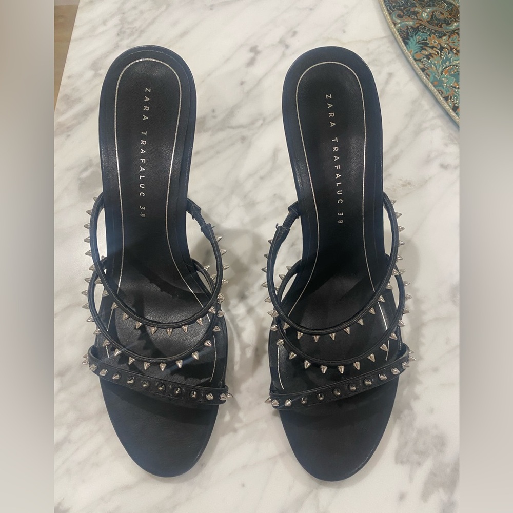Brand new ZARA heels w/ spikes